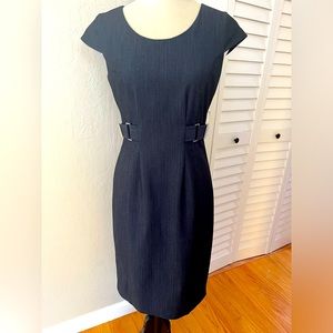Calvin Klein Light Denim Sheath Dress (2)